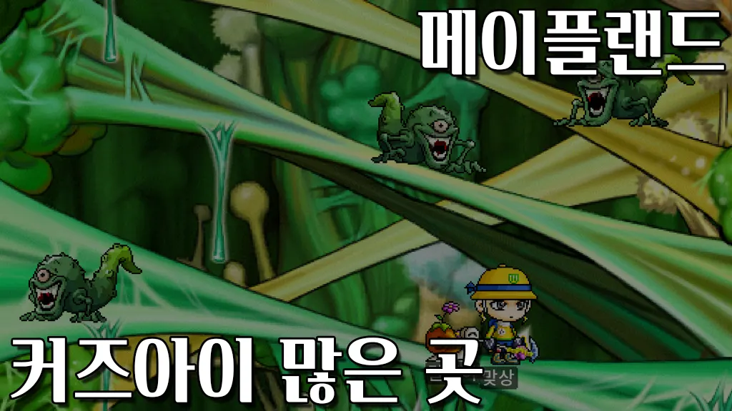 메이플랜드 커즈아이 많은 곳