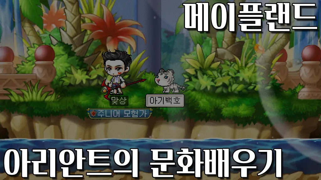메이플랜드 아리안트의 문화배우기 퀘스트 공략